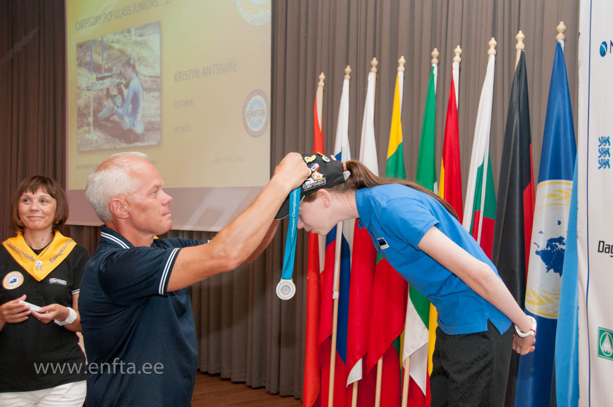 Category PCP class Junior 2nd place - Kristin Antsmäe EE